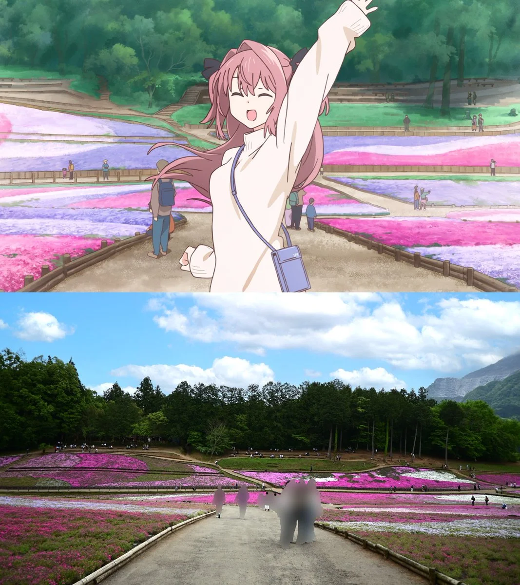 TVアニメ『上伊那ぼたん、酔へる姿は百合の花』Xアカウントより引用(https://x.com/kamiina_anime/status/2042618999452897715/photo/1)