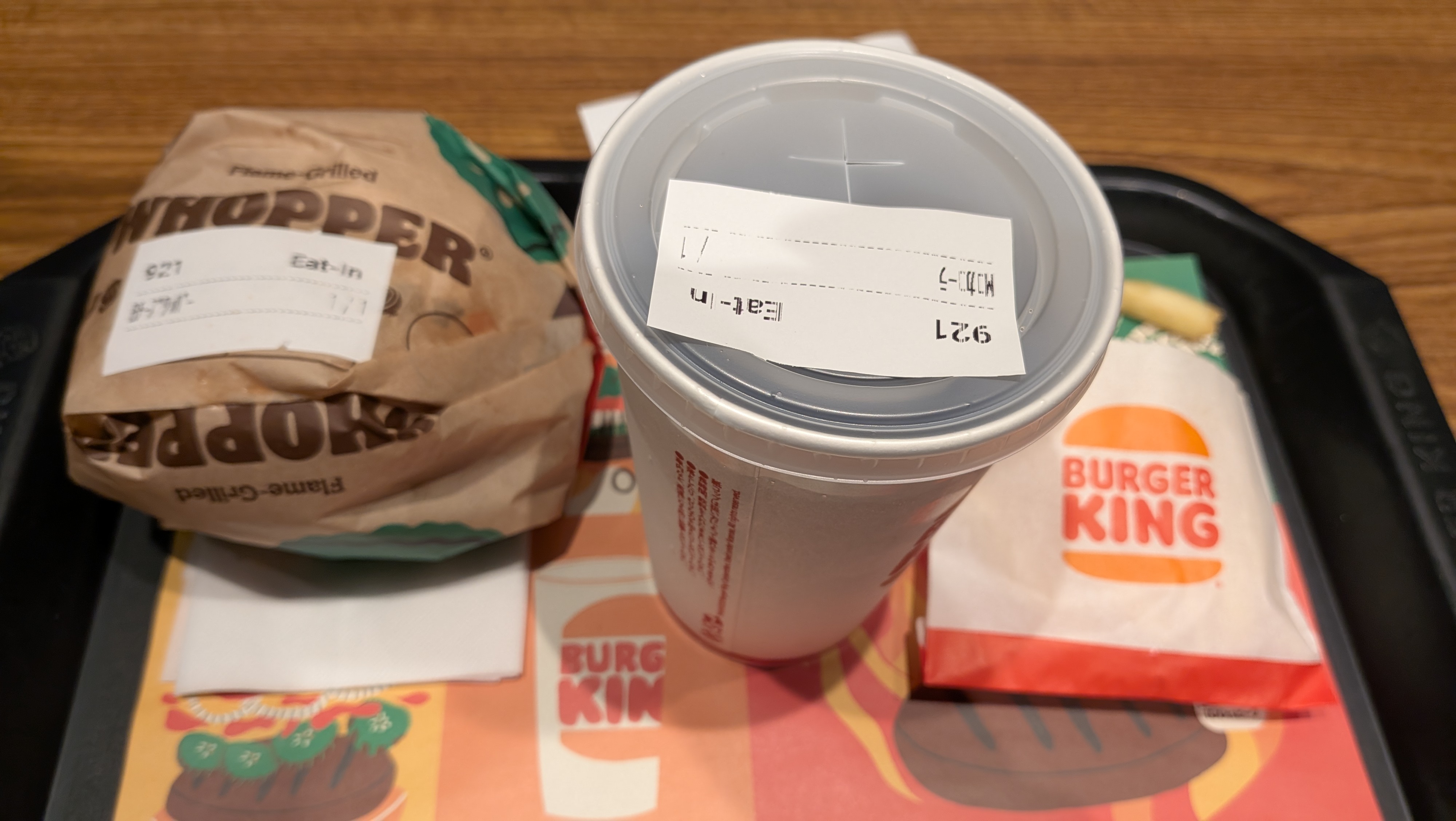 バーガーキング様、いつもありがとう