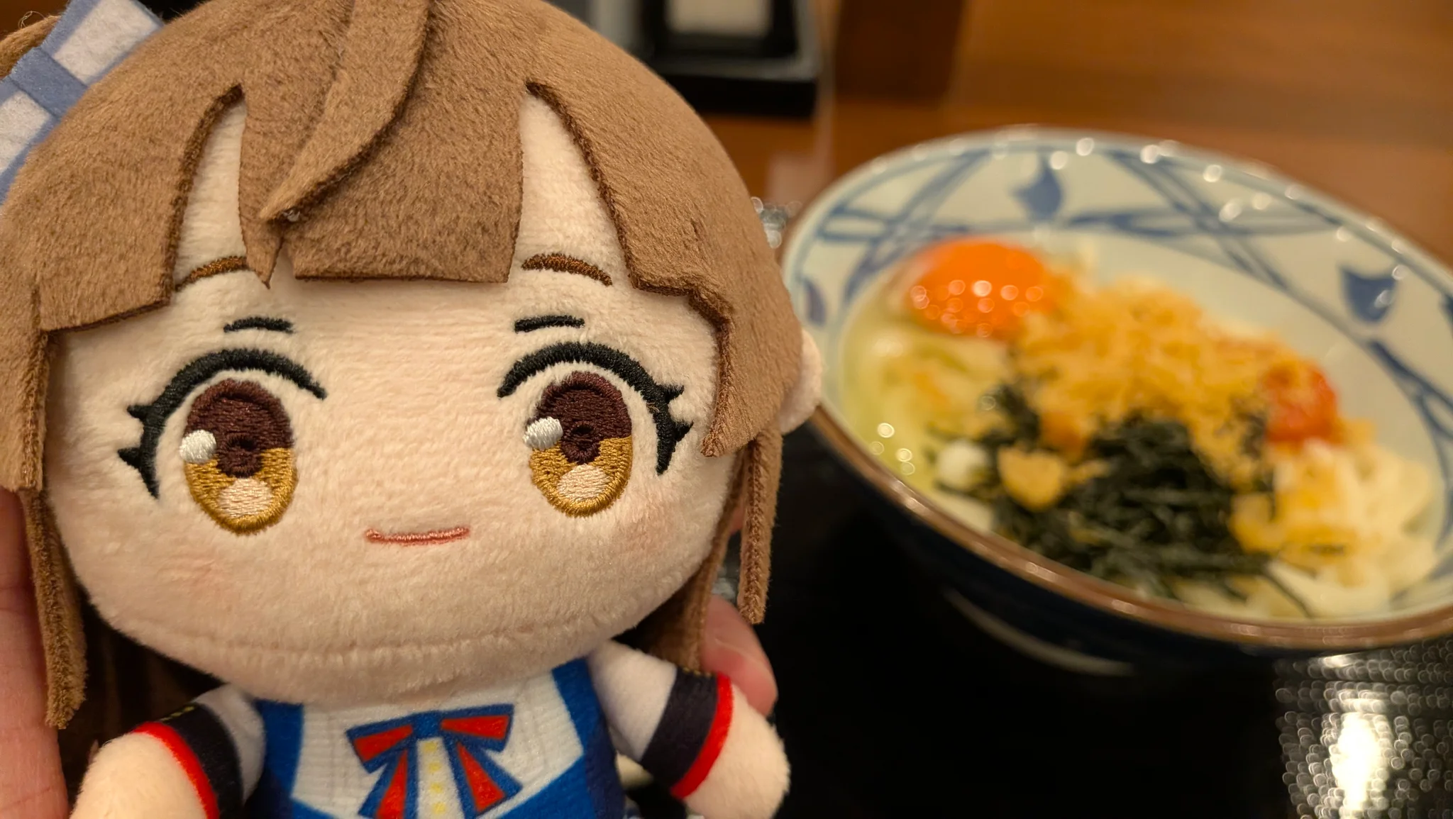 おキョン、丸亀製麺だよ……